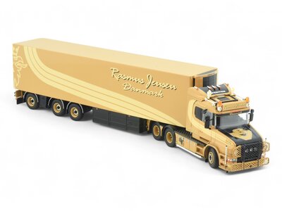 Tekno Tekno Scania 4-serie Torpedo met 3-assige koeloplegger RASMUS JENSEN
