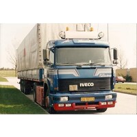 Tekno Iveco Turbostar with 3-axle tilt trailer FREJA AAGE HALD