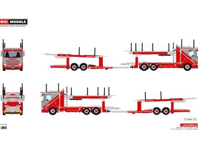 WSI WSI EXCLUSIEF Scania P Low CP20 cartransporter COTRA