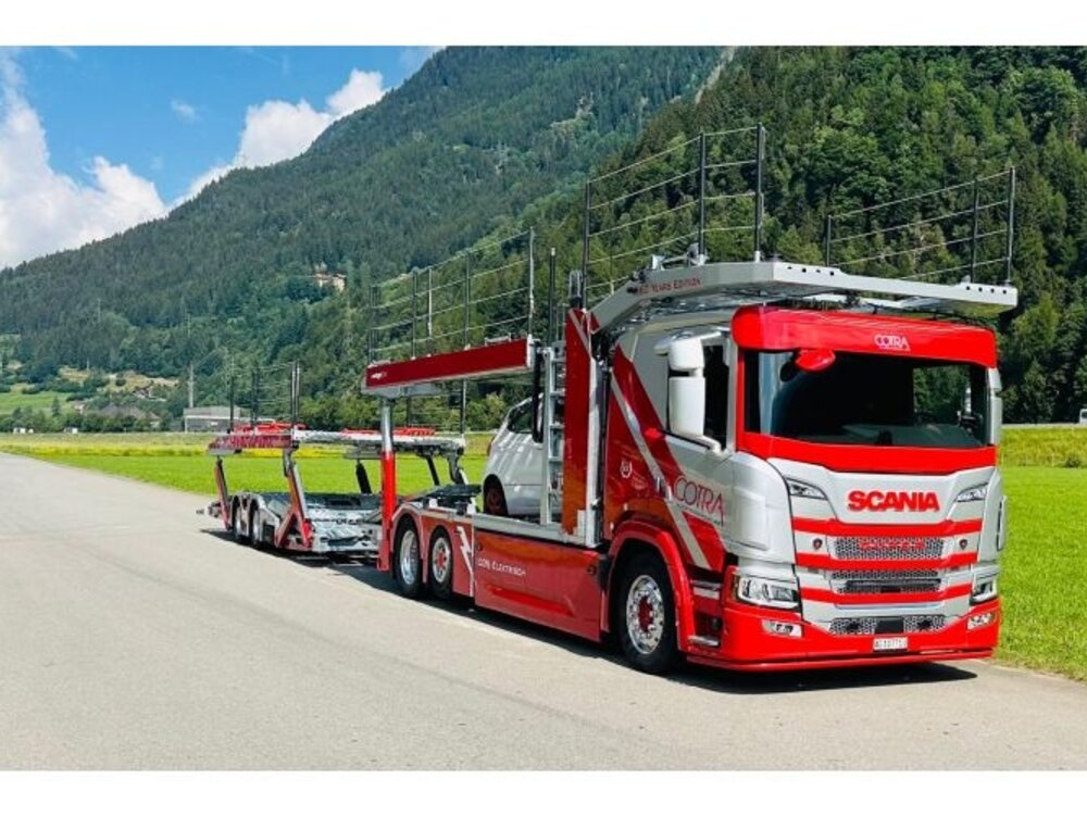 WSI WSI EXCLUSIEF Scania P Low CP20 cartransporter COTRA