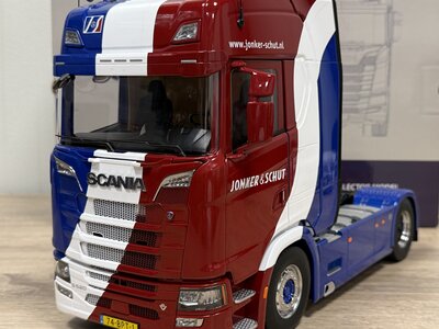 NZG Cavallino Scania S Highline 4x2 JONKER & SCHUT BARNEVELD / Scale 1:18