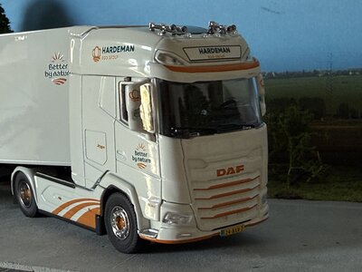 Cavallino Cavallino DAF XG+ 4x2 with 3-axle closed box trailer HARDEMAN EGG GROUP