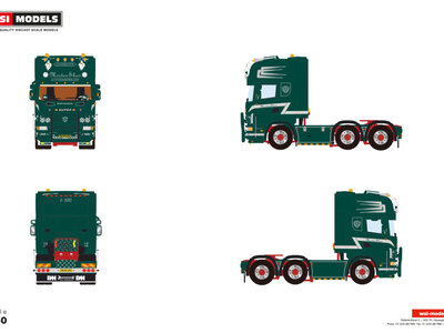 WSI WSI Scania 4-serie Topline 6x2 twin steer MORTEN SKOV