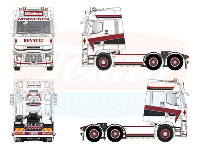 Tekno Tekno Renault T High 6x2 sleepas NITTEBERG