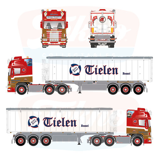 Tekno Tekno Scania Topline 4-serie 6x2 met 3-assige Stas kipper RONNY CEUSTERS Tekno Tekno Scania Topline 4-serie 6x2 met 3-assige Stas kipper RONNY CEUSTERS