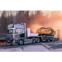 IMC Scania R770 6x4 with 4-axle Nooteboom MCOS trailer ØST-RIV