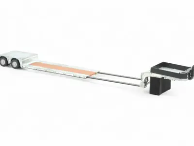 Tekno Tekno 2-axle PL2 Heavy Neck Lowloader Trailer Kit