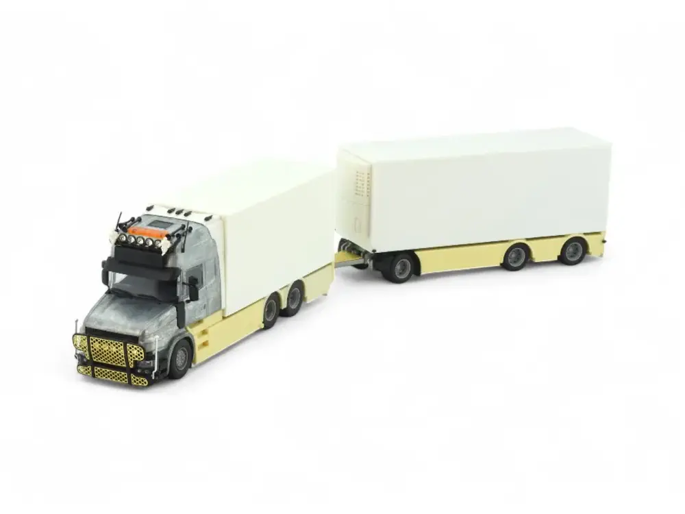 Tekno Tekno Scania T Topline rigid truck with 3-axle trailer Tractor Kit