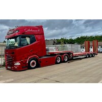 WSI DAF XG+ with 3-axle lowloader ADVANCE CONTRUCTION SCOTLAND