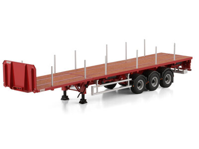 WSI WSI Premium Line flatbed trailer 3-axle