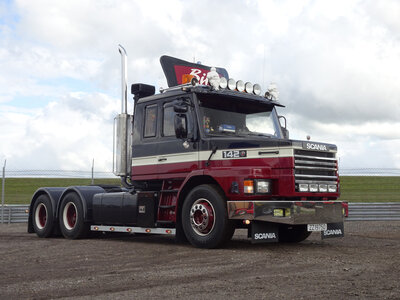 Tekno Tekno Scania 142 Torpedo 6x2 sleepas trekker BIRKEBEKK