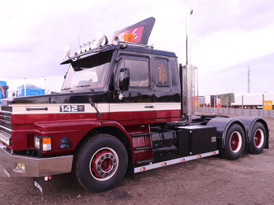 Tekno Tekno Scania 142 Torpedo 6x2 sleepas trekker BIRKEBEKK