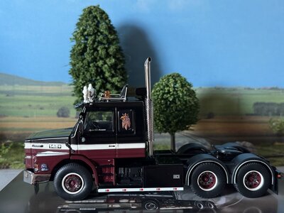 Tekno Tekno Scania 142 Torpedo 6x2 sleepas trekker BIRKEBEKK