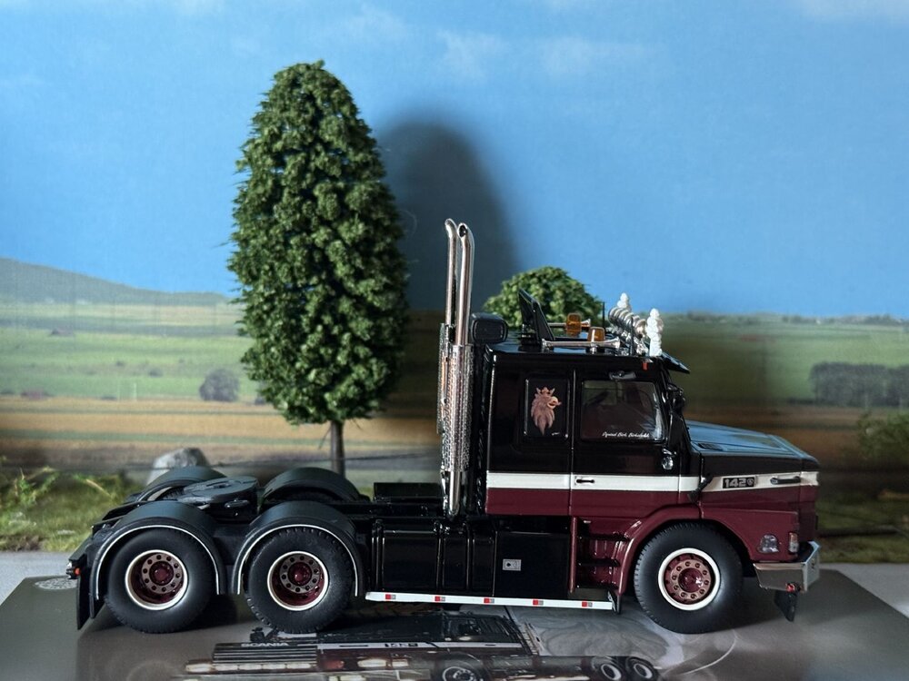Tekno Tekno Scania 142 Torpedo 6x2 sleepas trekker BIRKEBEKK