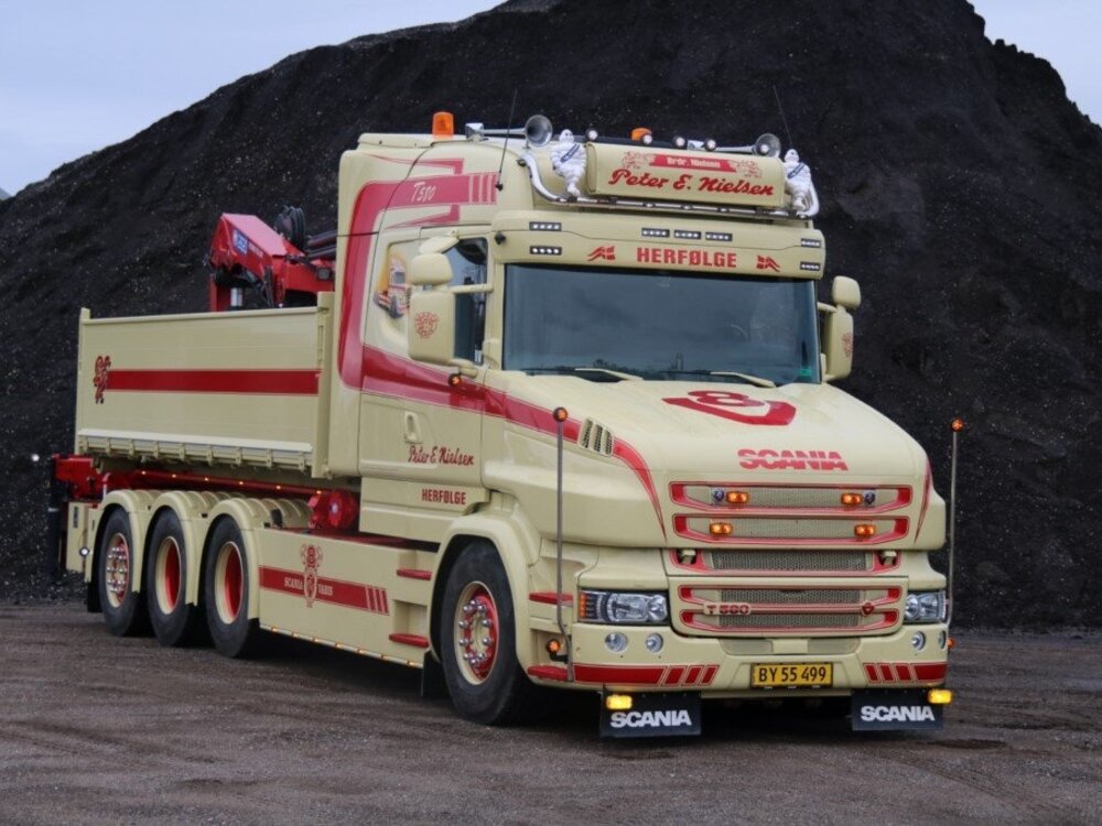 Tekno Tekno Scania Torpedo Highline 8x2 motorwagen met NCH systeem PER E. NIELSEN