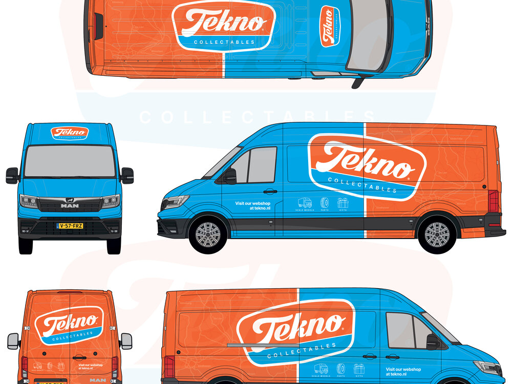 Tekno Tekno MAN TGE bestelwagen