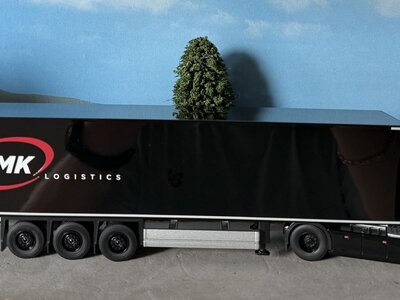 Cavallino Cavallino Scania R Highline 4x2 met 3-as kasten oplegger SMK LOGISTICS