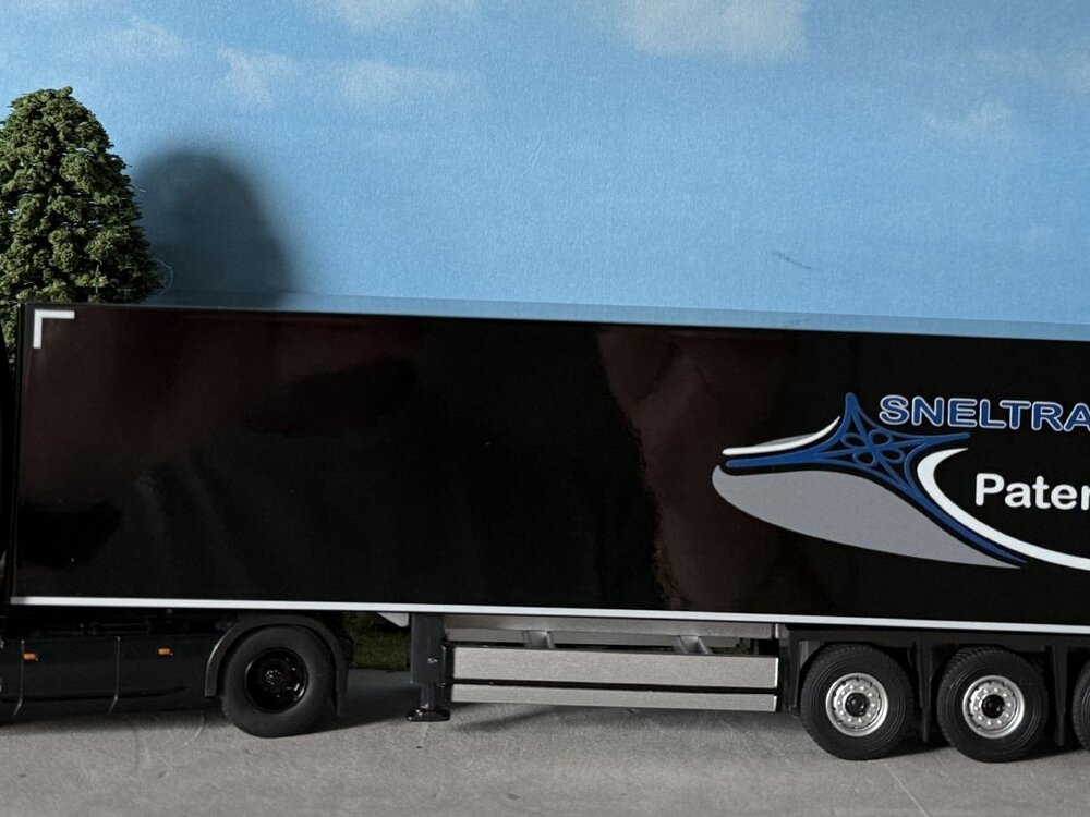 Cavallino Cavallino Scania S Highline 4x2 with 3-axle closed box trailer SNELTRANSPORT PATER EDE BV