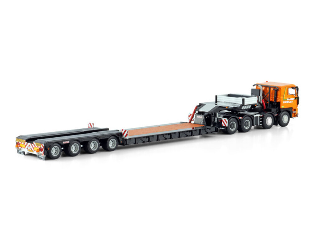 WSI WSI DAF 3600 8x4 + 4-axle low loader HOLTROP V.D. VLIST