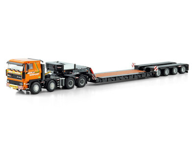WSI WSI DAF 3600 8x4 + 4-axle low loader HOLTROP V.D. VLIST