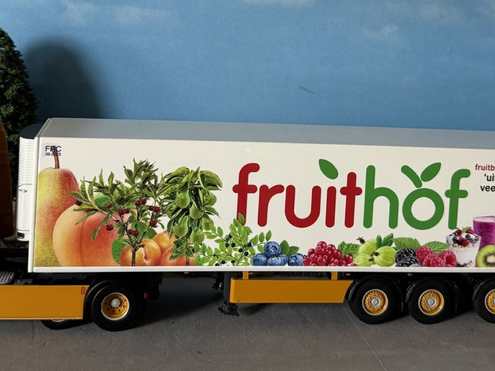 WSI WSI DAF XG+ 4x2 midlift with 3-axle tridec reefer trailer TRANSPORTBEDRRIJF TRAVEO