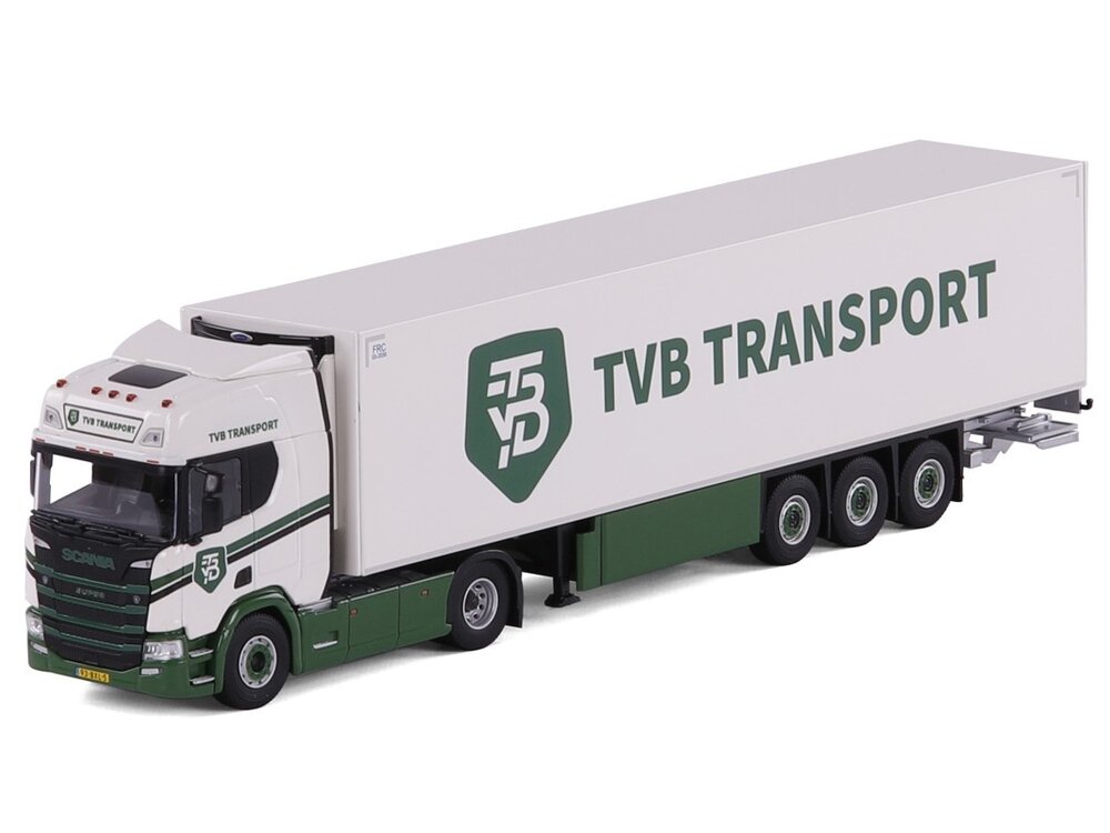 Cavallino Cavallino Scania R Highline 4x2 met 3-as koeloplegger TVB TRANSPORT