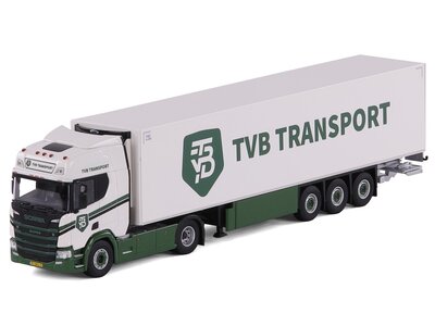Cavallino Cavallino Scania R Highline 4x2 met 3-as koeloplegger TVB TRANSPORT