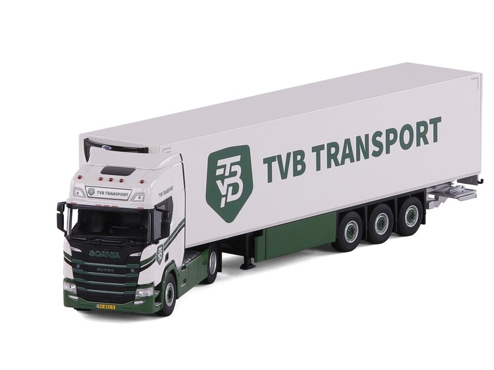 Cavallino Cavallino Scania R Highline 4x2 with 3-axle reefer trailer TVB TRANSPORT