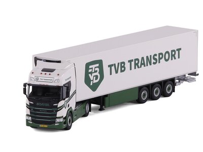 Cavallino Cavallino Scania R Highline 4x2 with 3-axle reefer trailer TVB TRANSPORT
