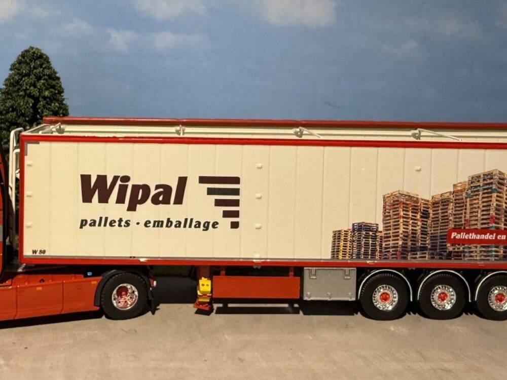 Tekno Tekno Scania Next Gen 500S 4x2 truck with  walkingfloor trailer VAN DER WINDT