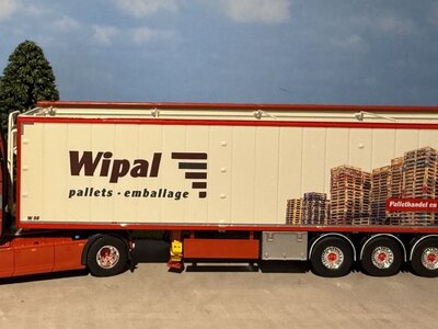 Tekno Tekno Scania Next Gen 500S 4x2 truck with  walkingfloor trailer VAN DER WINDT