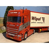 Tekno Scania Next Gen 500S 4x2 truck with  walkingfloor trailer VAN DER WINDT