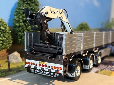 Tekno Tekno Scania R Highline 6x2 with 3-axle brick trailer EDWIN SALARI