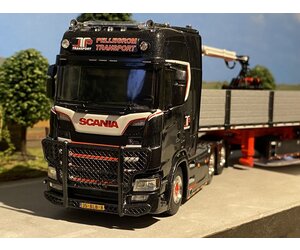 WSI Scania S Highline 6x2 with 3-axle brick trailer JASPER