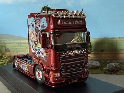 Tekno Tekno Scania R-serie Streamline Topline 4x2 CONTSHIP
