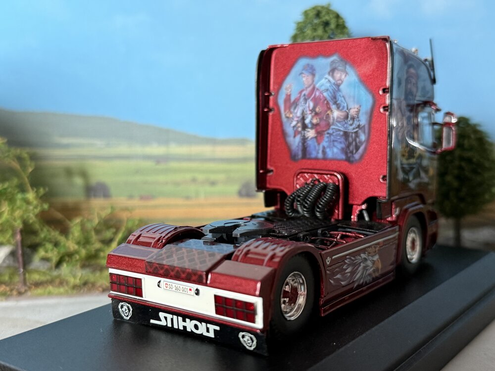 Tekno Tekno Scania R-serie Streamline Topline 4x2 CONTSHIP