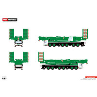 WSI Liebherr LTM 1400-6.1 Mobile crane EMERSON / Schaal 1:87