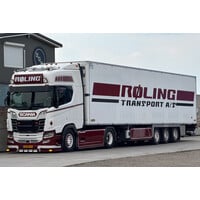 WSI Scania R Highline 4x2 with 3-axle reefer trailer ROLING