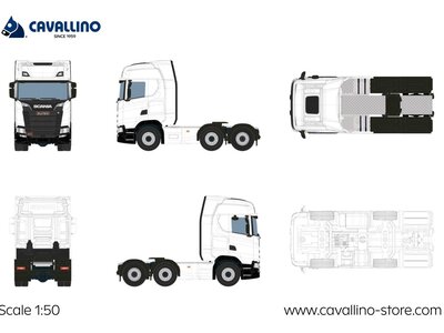 Cavallino Cavallino Scania S Highline 6x2 BASIC LINE