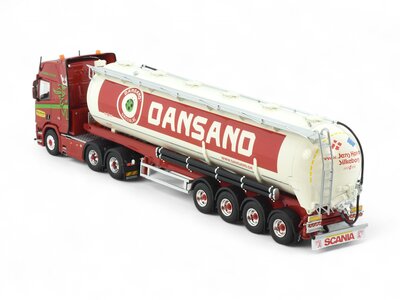 Tekno Tekno Scania Next Gen R580 Highline met 4-assige silo oplegger JENS KONRAD