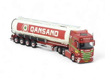 Tekno Tekno Scania Next Gen R580 Highline with 4-axle silo trailer JENS KONRAD