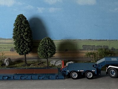 WSI WSI MAN TGX XXL 8x4 met euro lowloader + interdolly ZÜRCHER