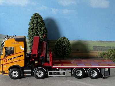 WSI WSI Volvo FH5 Globetrotter XL 8x2 + palfinger PK 780002-SH + jib KRANRINGEN - Copy
