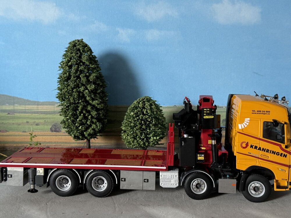 WSI WSI Volvo FH5 Globetrotter XL 8x2 + palfinger PK 780002-SH + jib KRANRINGEN - Copy