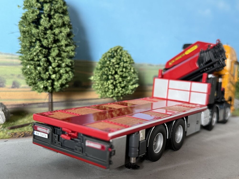WSI WSI Volvo FH5 Globetrotter XL 8x2 + palfinger PK 780002-SH + jib KRANRINGEN - Copy