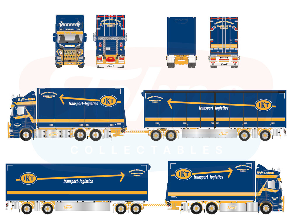 Tekno Tekno Scania Next Gen S-serie Highline Zweedse 24m combi JIMMIE KARLSSON