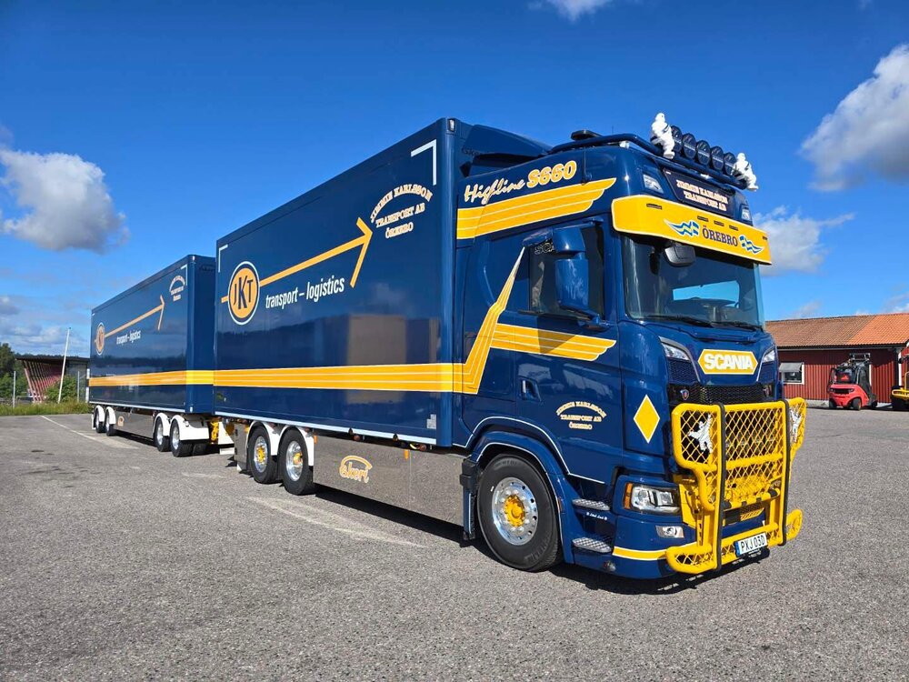 Tekno Tekno Scania Next Gen S-serie Highline Swedish 24m combi JIMMIE KARLSSON