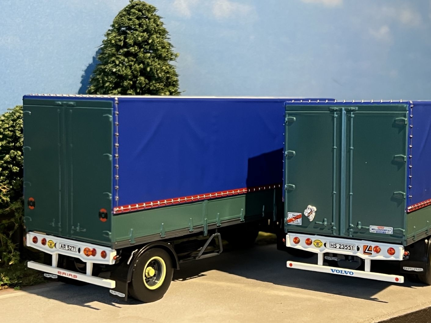 ミニカー TEKNO NO432 VOLVO Lartbit Lostragn Truck ミニカー TEKNO NO432 VOLVO Lartbit Lostragn Truck ミニカー