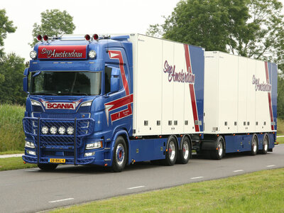 WSI WSI  Scania S Highline 6x2 rigid box truck - 6 axle combi SIEP AMSTERDAM