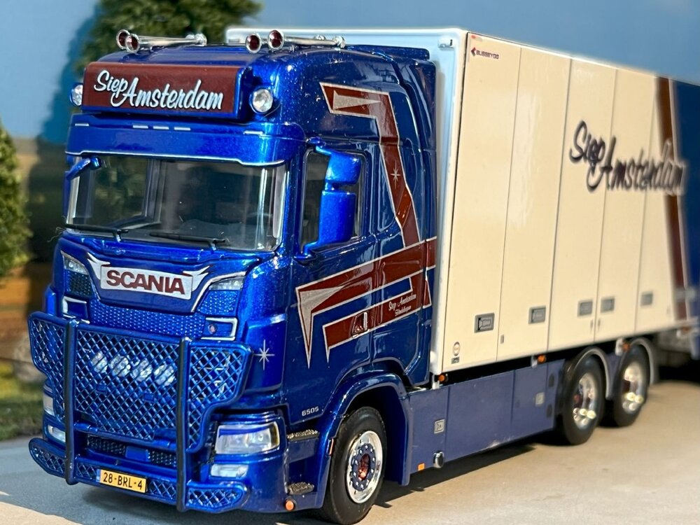 WSI WSI  Scania S Highline 6x2 rigid box truck - 6 axle combi SIEP AMSTERDAM